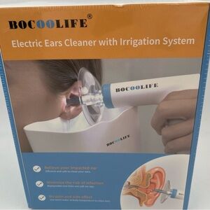NIB! BOCOOLIFE Electric Ears Cleaner with Irrigation System